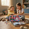Ogi Mogi Toys Eğitici Bloklar Pembe Valiz 519 Parça Yapı Seti
