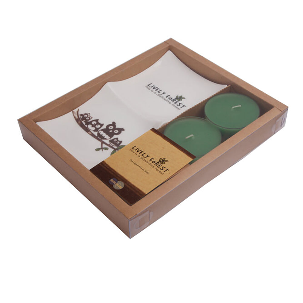 Biggdesign Tealight Mum Seti – Yeşil