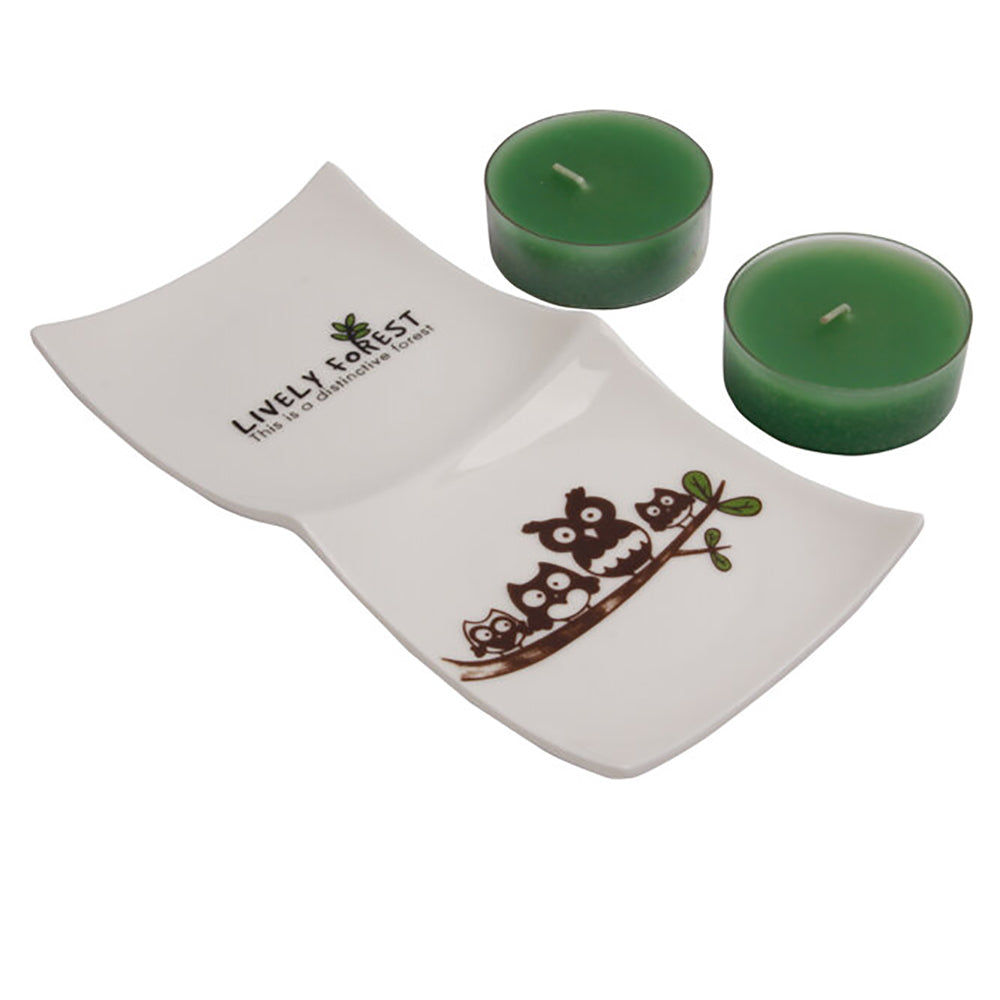 Biggdesign Tealight Mum Seti – Yeşil