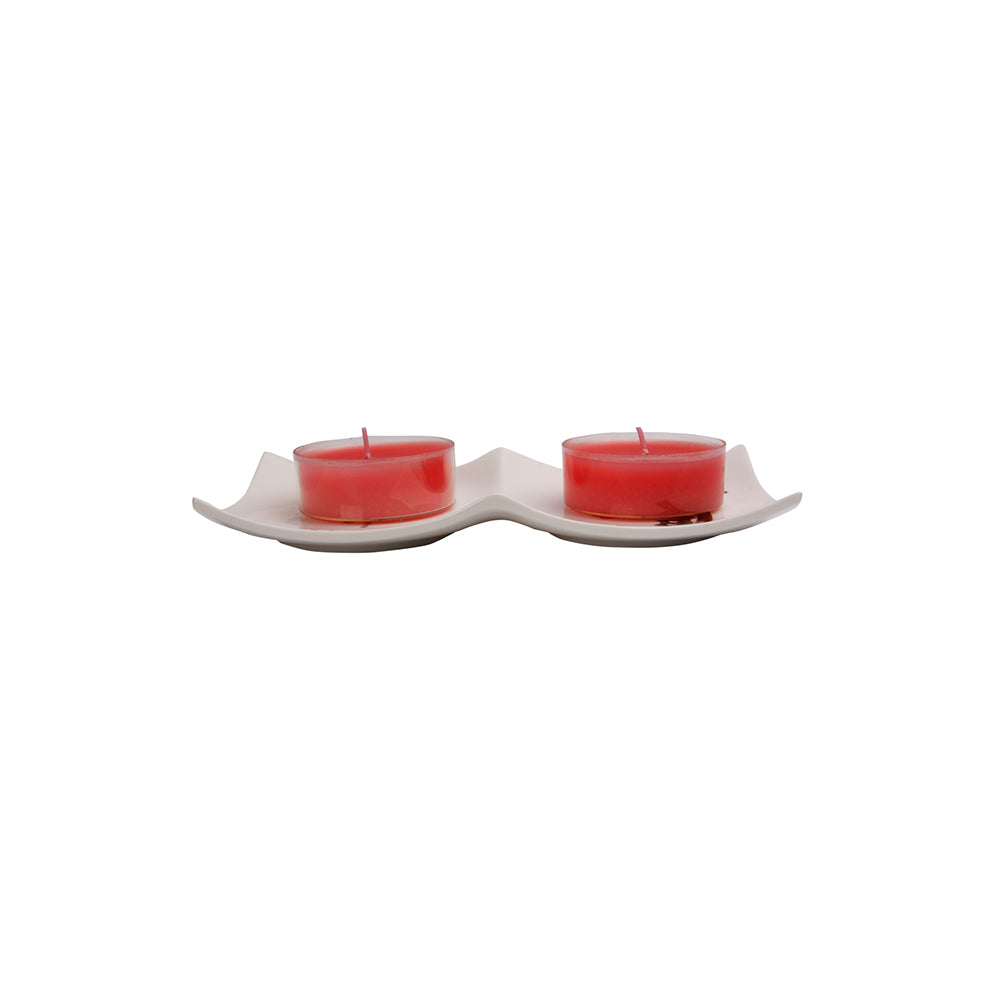 Biggdesign Tealight Mum Seti - Kırmızı