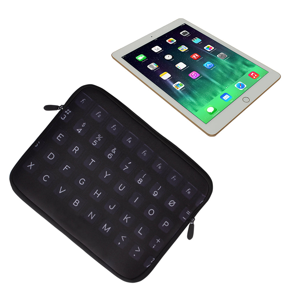 Nektar Neopren Tablet Kılıfı Siyah Klavye