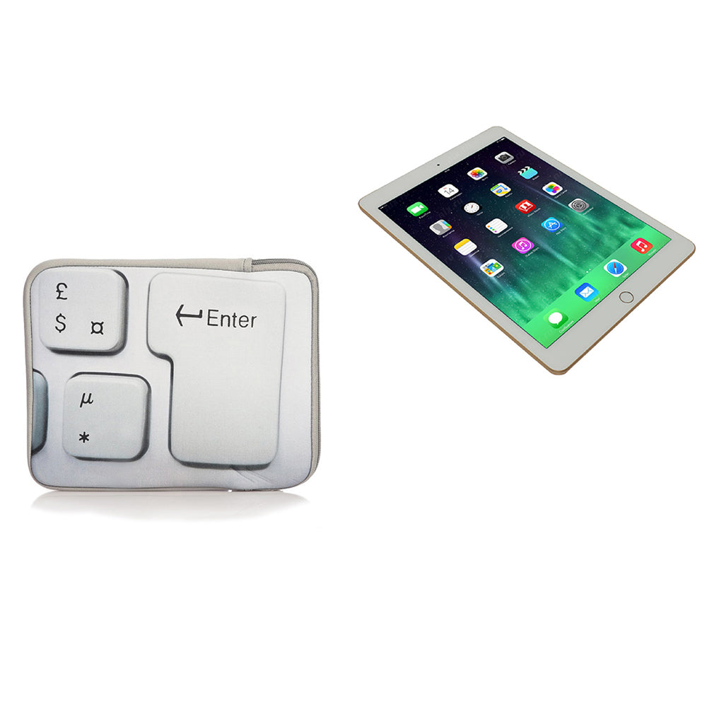 Nektar Neopren Tablet Kılıfı Gri Klavye