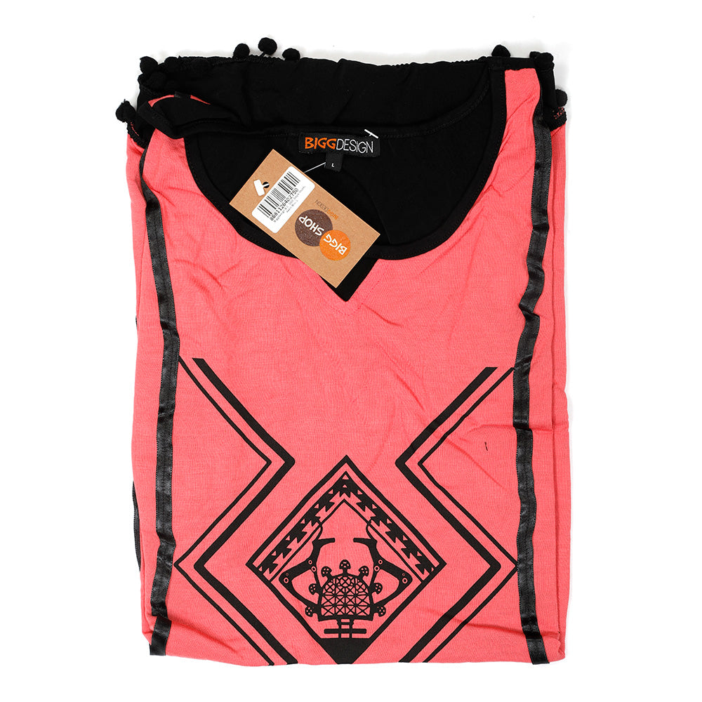 Biggdesign B.C. 3000 Geyik Motifli Askılı Bluz