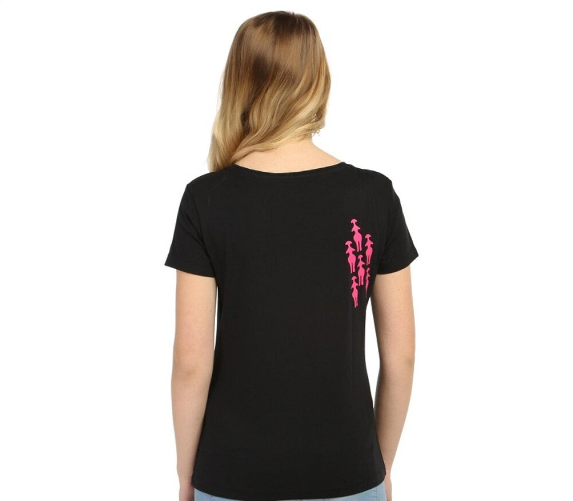Biggdesign Ana Tanrıça Siyah Kadın T-Shirt