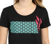 Biggdesign Ana Tanrıça Siyah Kadın T-Shirt