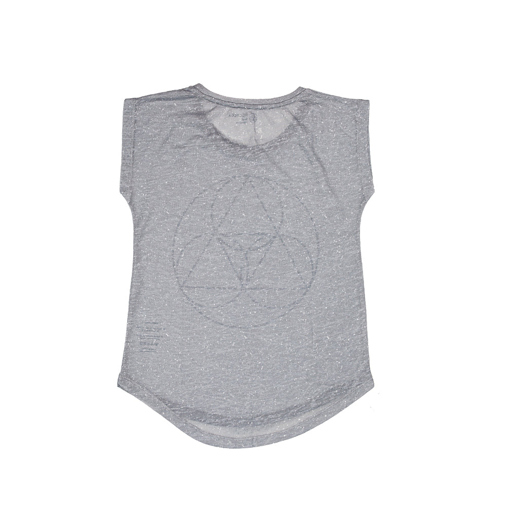 BiggDesign BiggYoga Namaste Gri T-Shirt