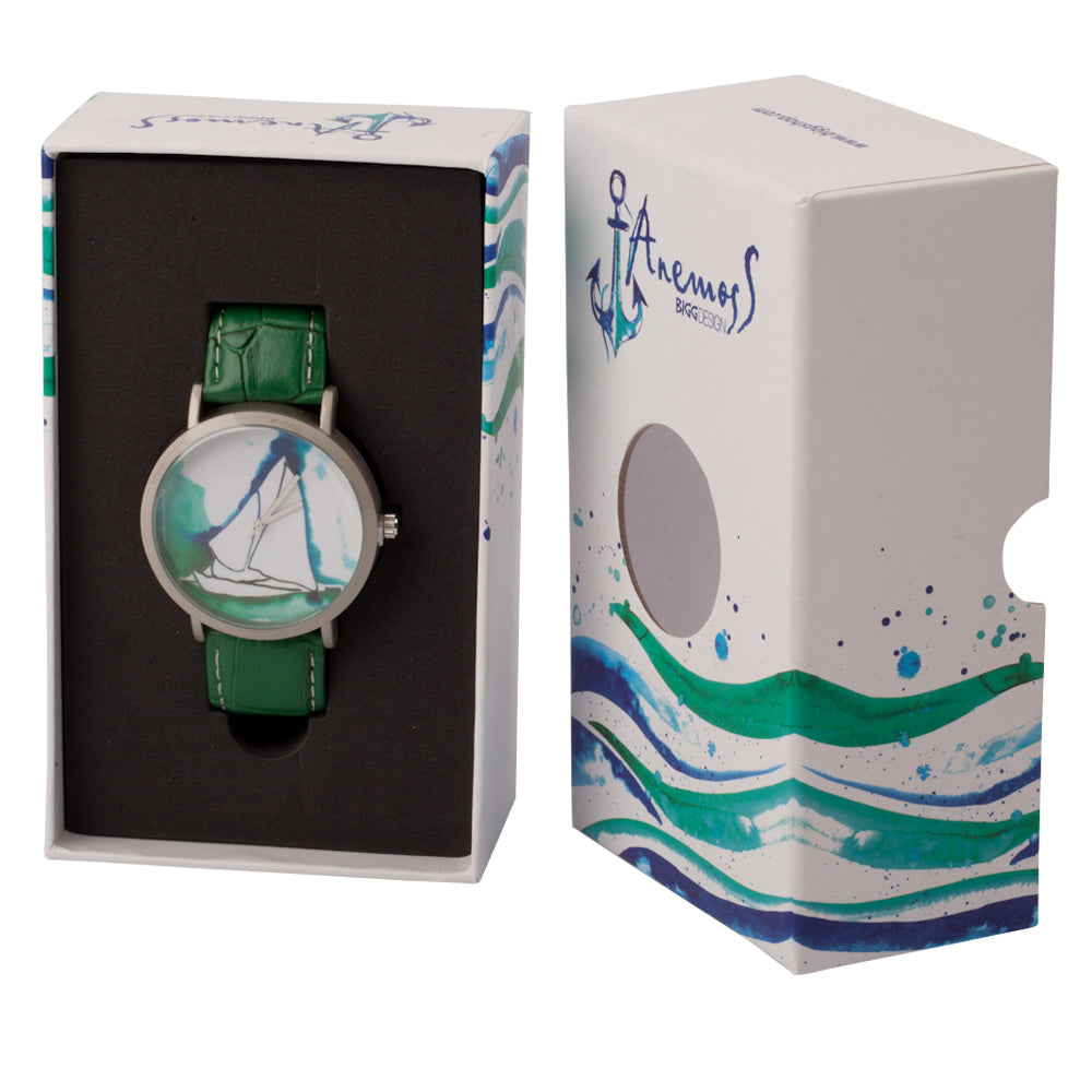 Anemoss Yelken Erkek Deri Kol Saati