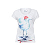 Anemoss Martı Beyaz Kadın T-Shirt