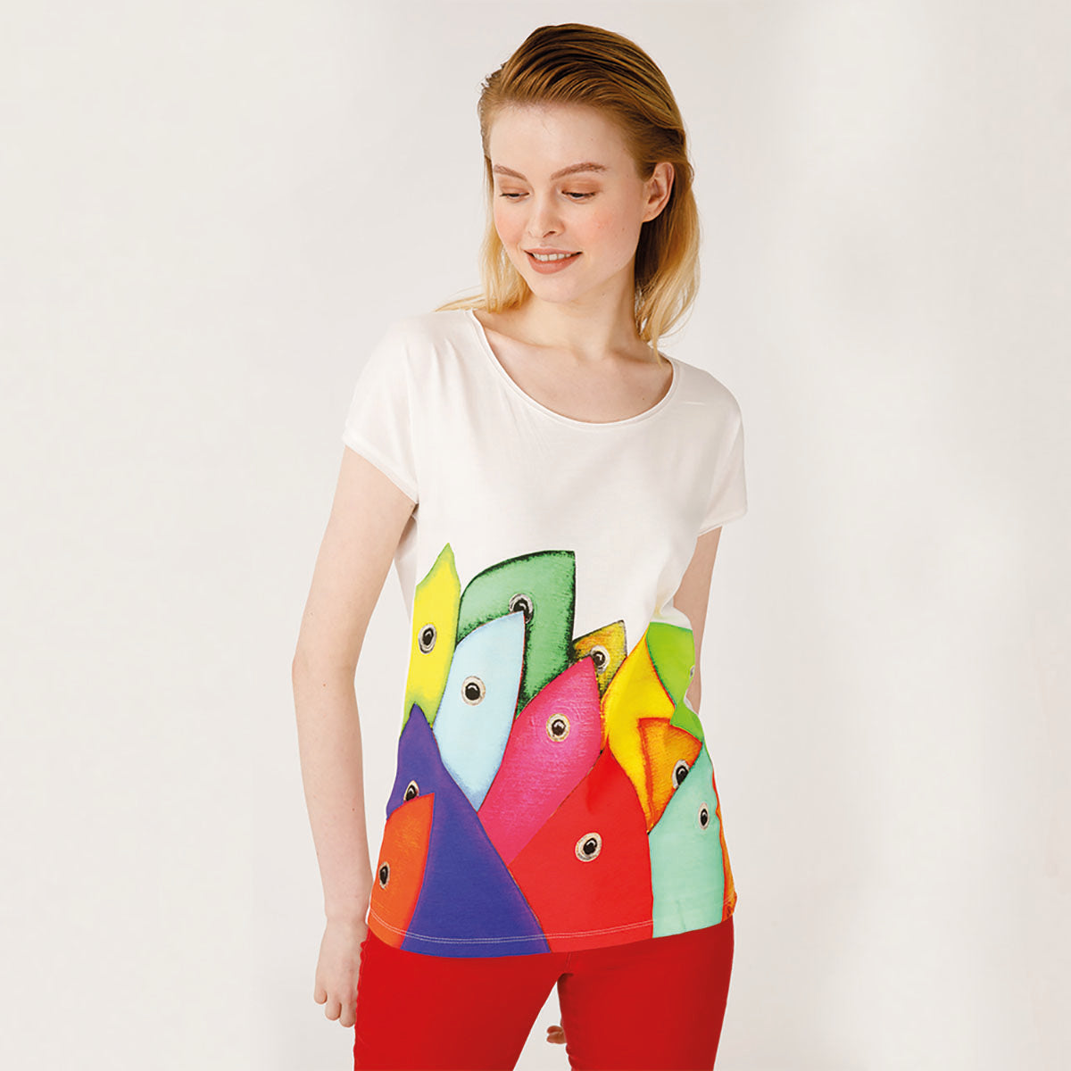 Biggdesign Bereket Balıkları Kadın T-Shirt