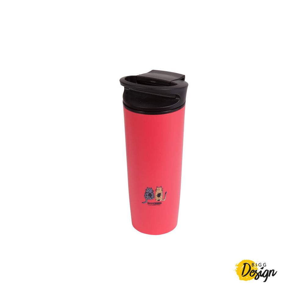 Biggdesign Cats Kırmızı Devrilmez Mug