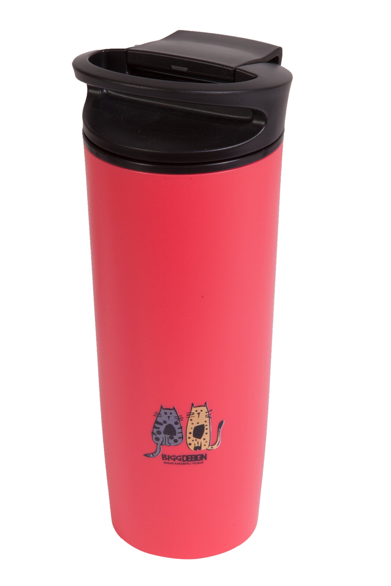 Biggdesign Cats Kırmızı Devrilmez Mug
