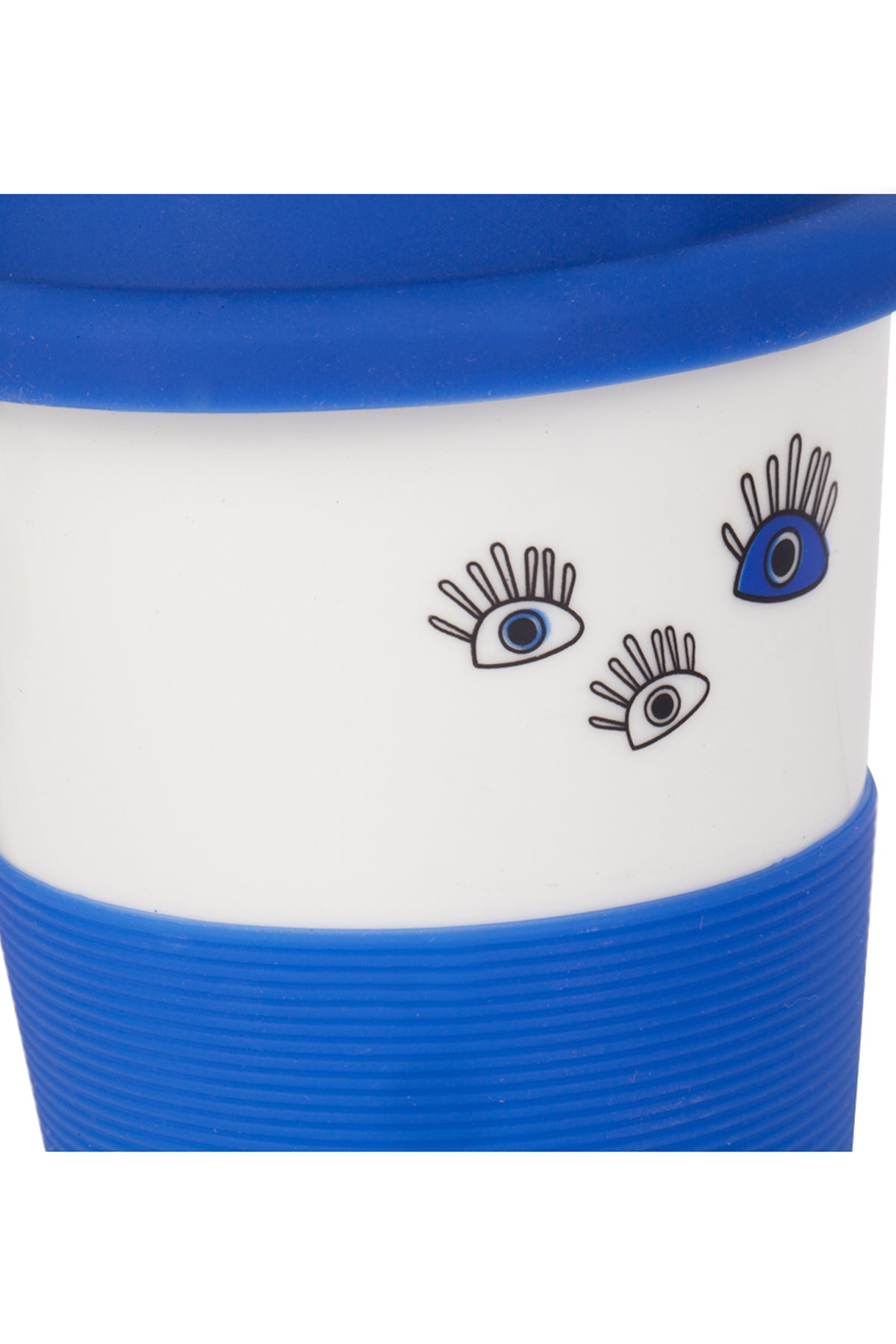 Biggdesign Gözüm Sende Kapaklı Mavi Seramik Mug