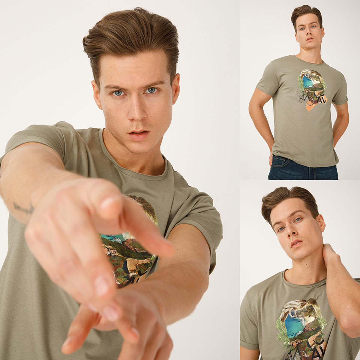 Biggdesign Nature Maceraperest Erkek T-shirt