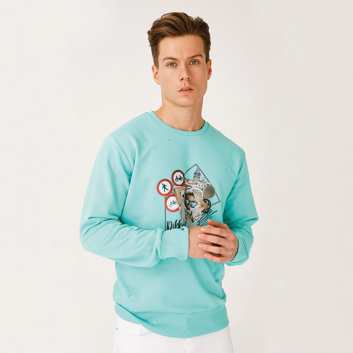 Biggdesign Nature Durak Erkek Sweatshirt