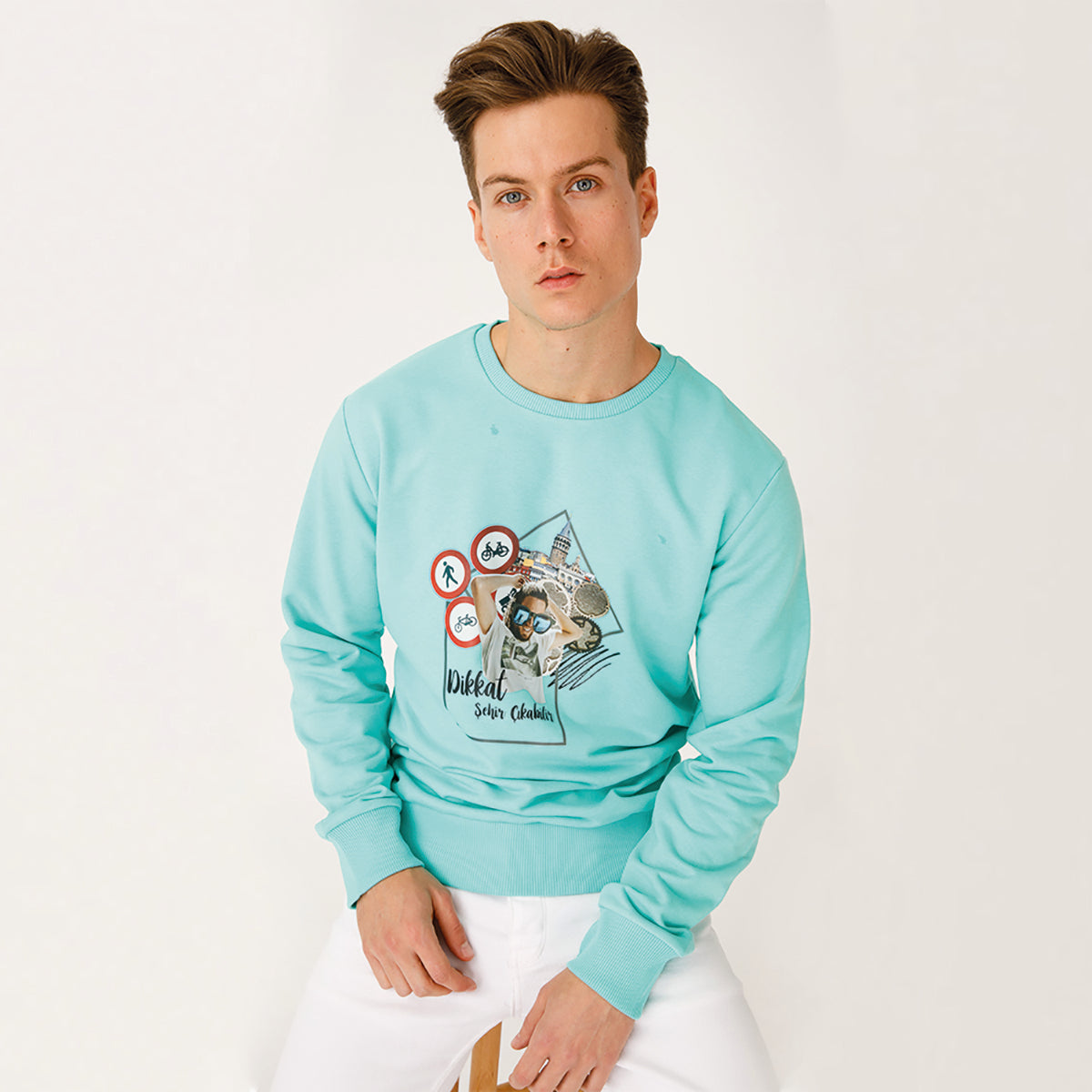 Biggdesign Nature Durak Erkek Sweatshirt