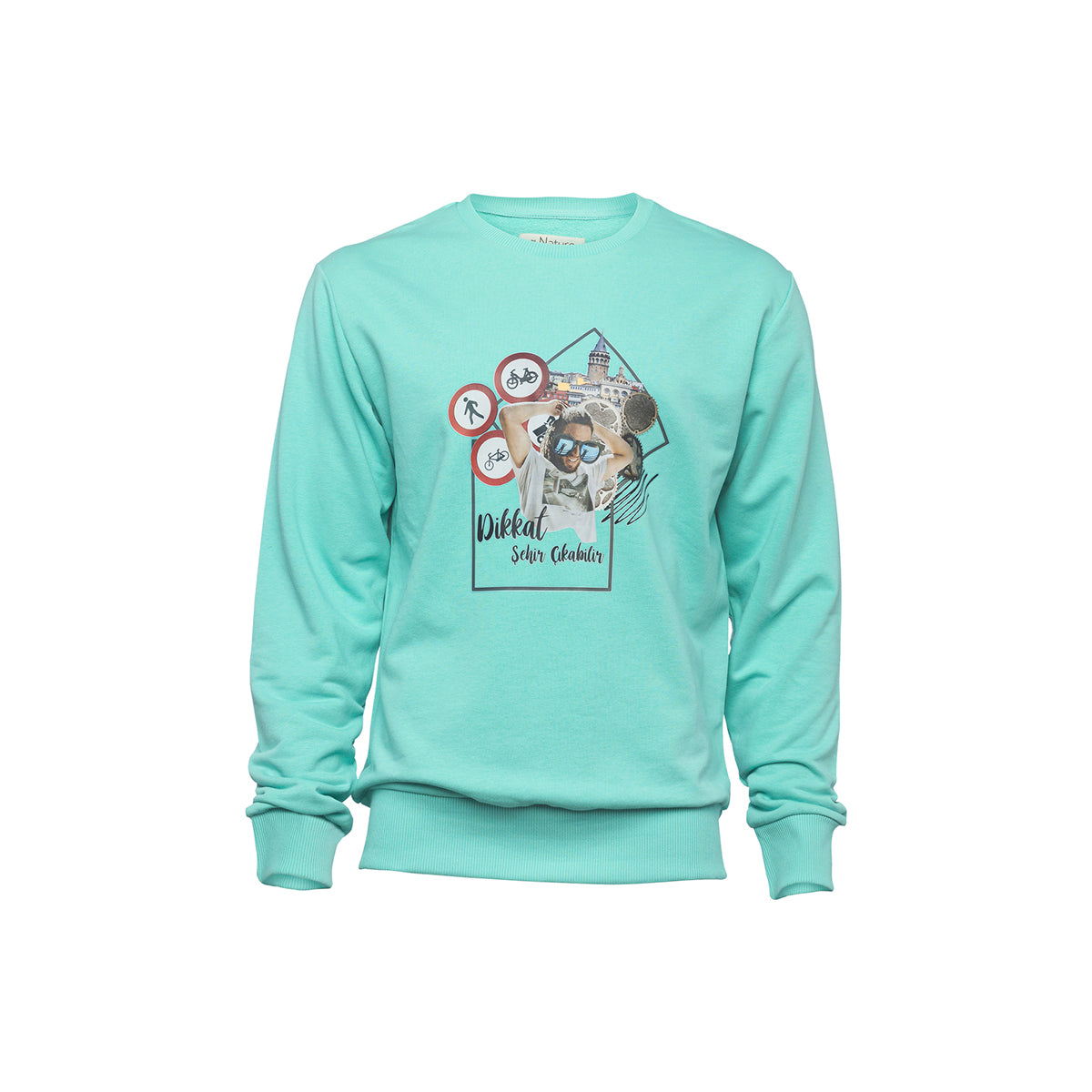 Biggdesign Nature Durak Erkek Sweatshirt