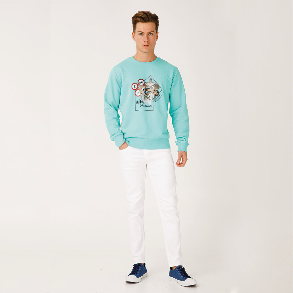 Biggdesign Nature Durak Erkek Sweatshirt