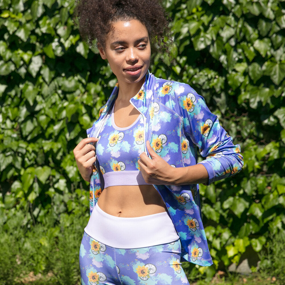 Biggdesign Nature Fermuarlı Kadın Sweatshirt