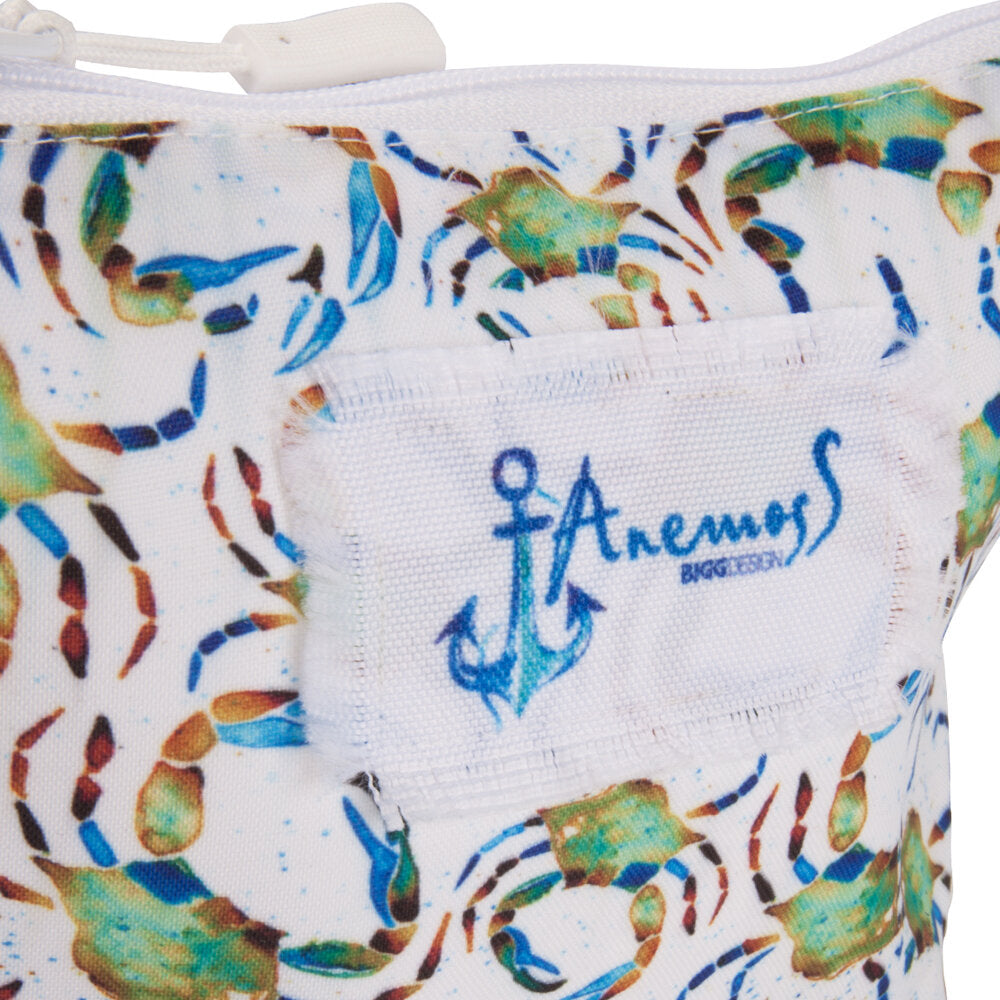 Anemoss Yengeç Yeşil Makyaj Çantası