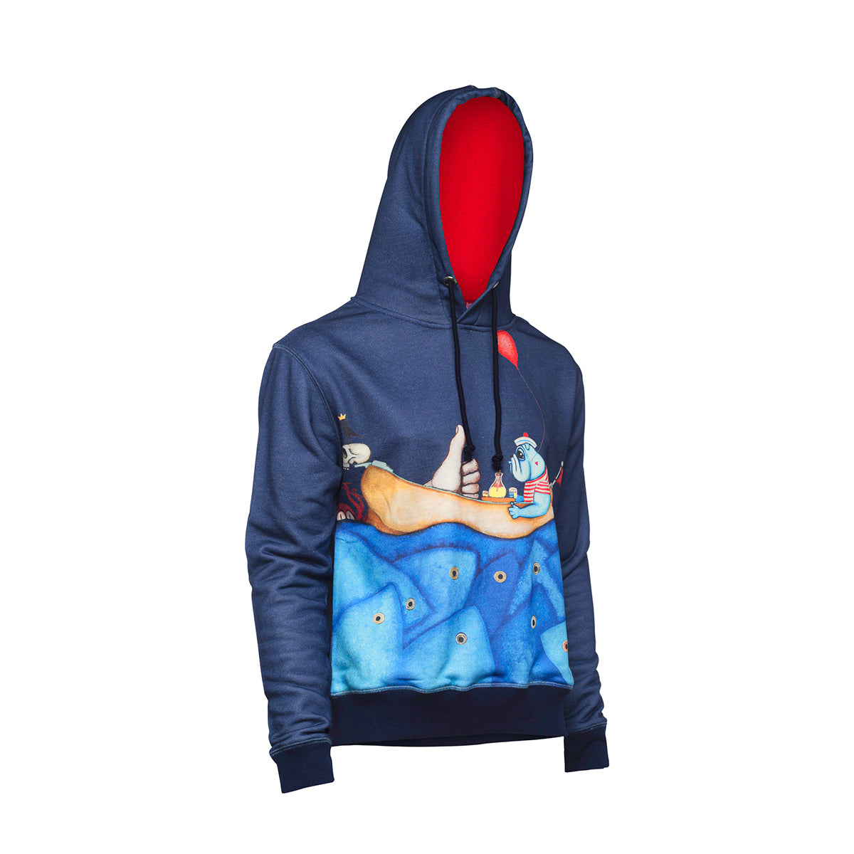 Biggdesign Mr. Allright Man Lacivert Erkek Sweatshirt