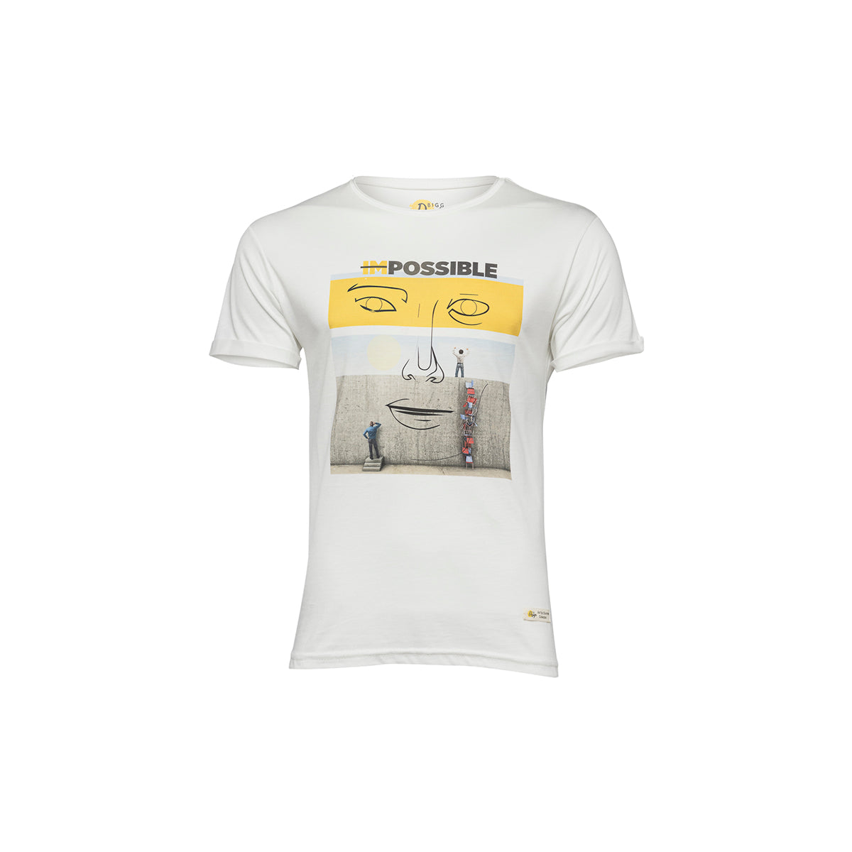 Biggdesign Faces Possible Erkek T-Shirt