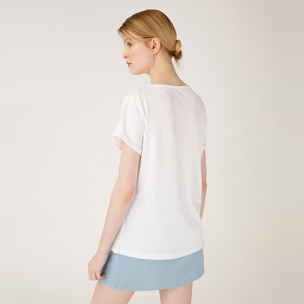 Biggdesign Faces FashionAddict Kadın T-Shirt