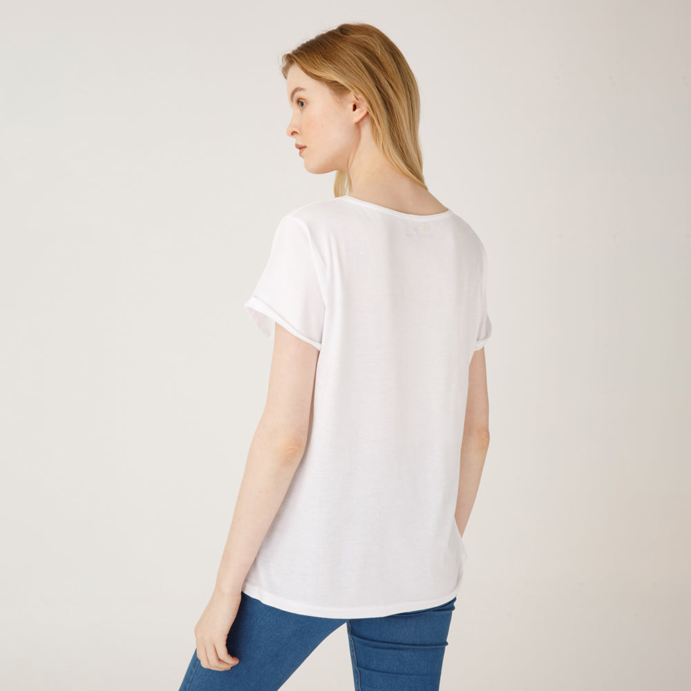 Biggdesign Faces Hope Kadın T-Shirt