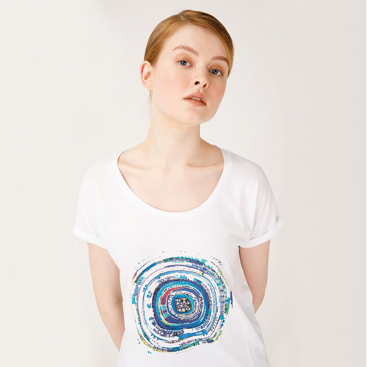 Biggdesign Nazar Beyaz T-Shirt