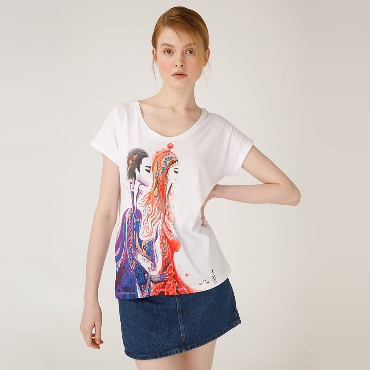 Biggdesign Aşk Kadın T-Shirt