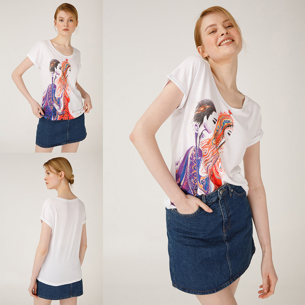 Biggdesign Aşk Kadın T-Shirt