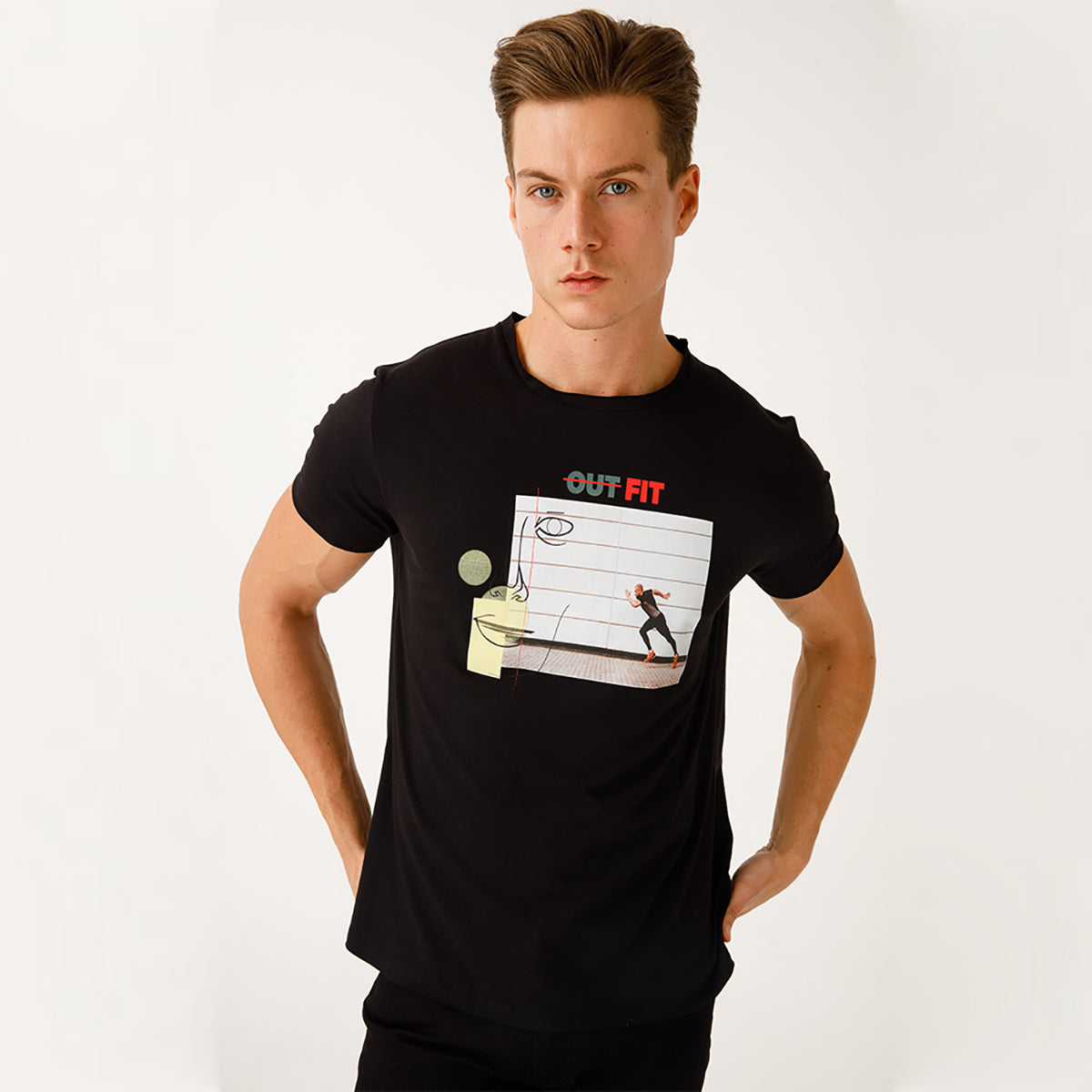 Biggdesign Faces OutFit Erkek T-Shirt