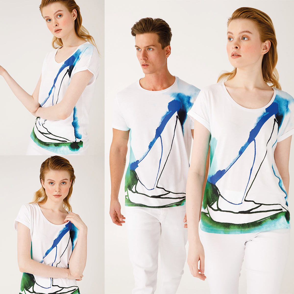 Anemoss Yelken Kadın T-Shirt