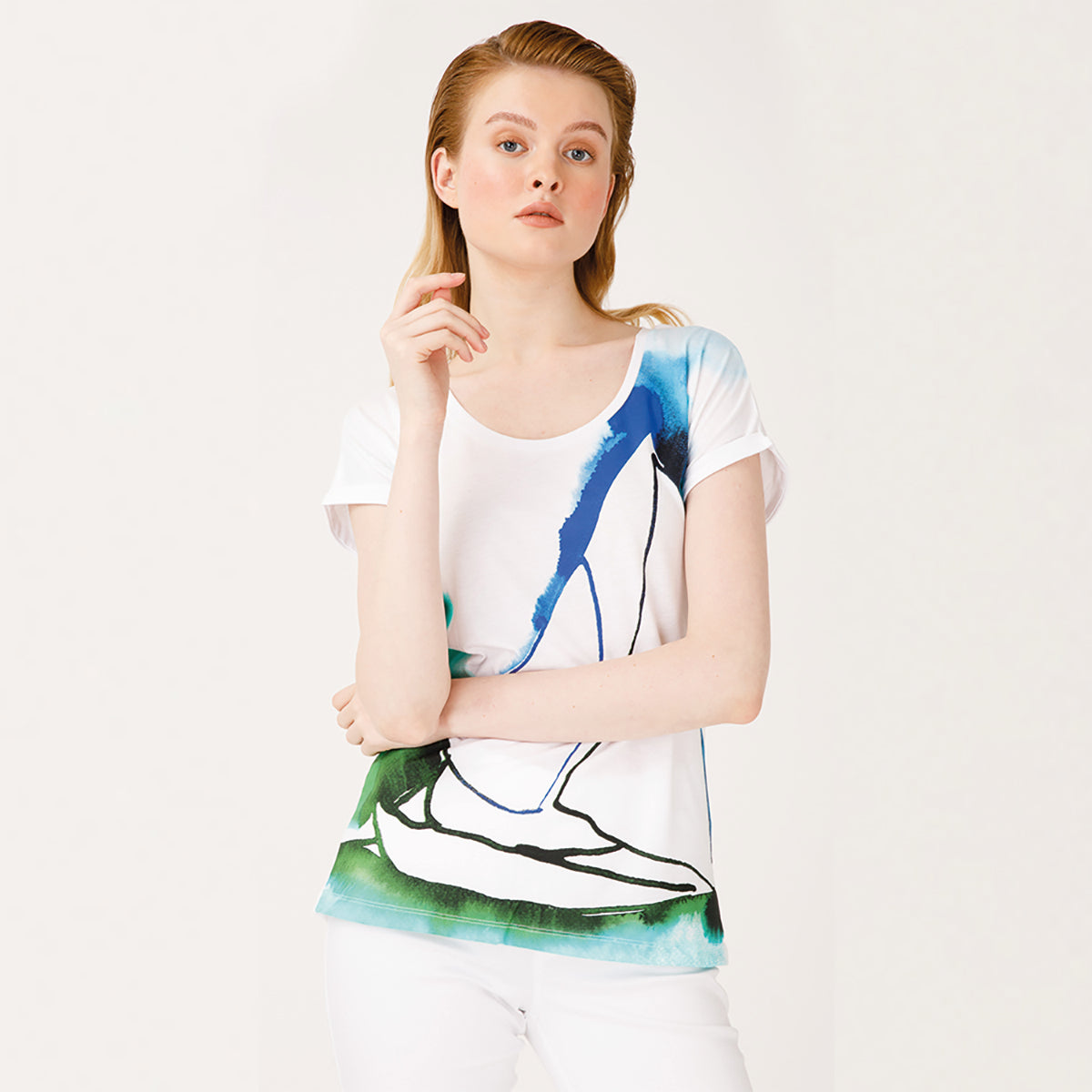 Anemoss Yelken Kadın T-Shirt