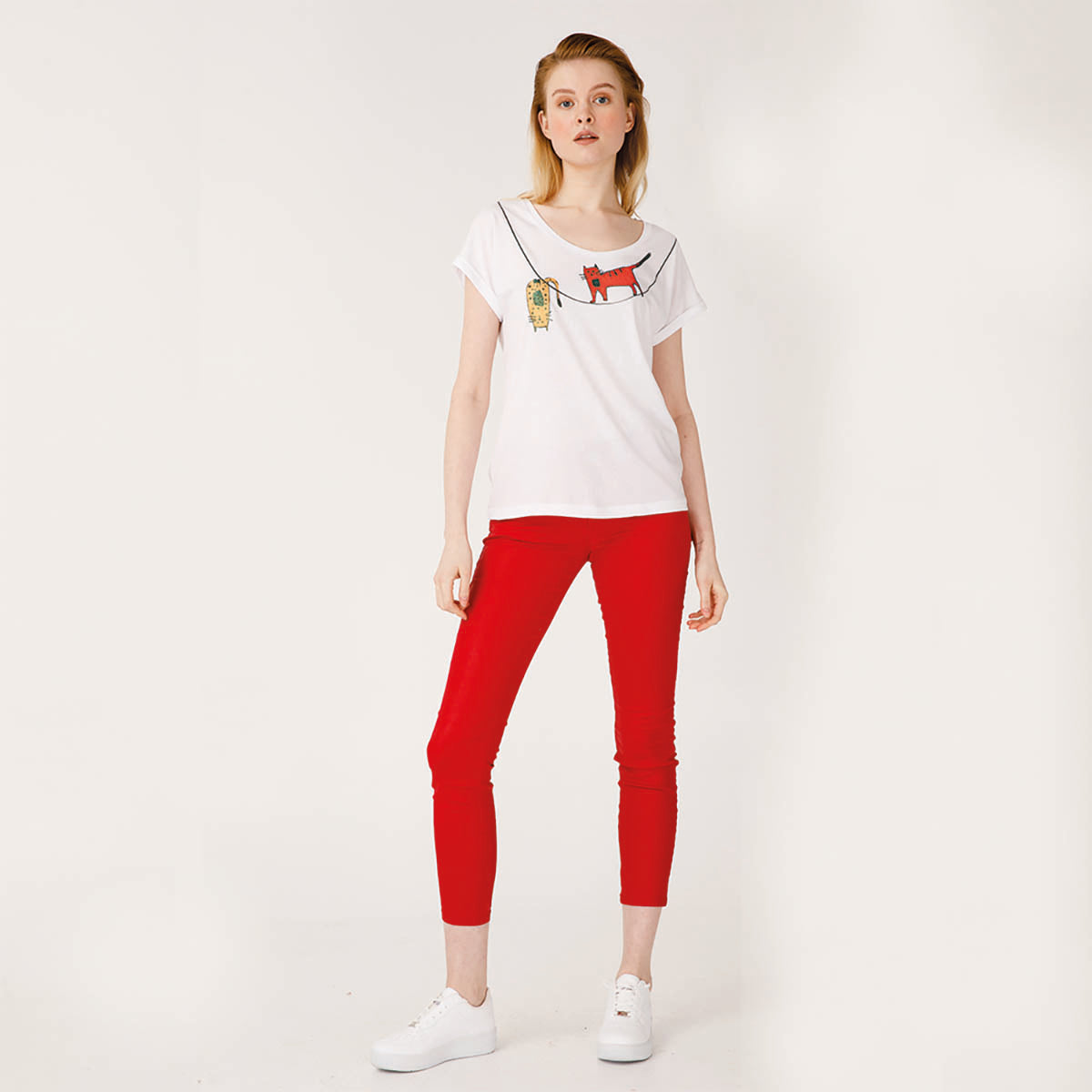 Biggdesign Cambaz Kedi T-Shirt