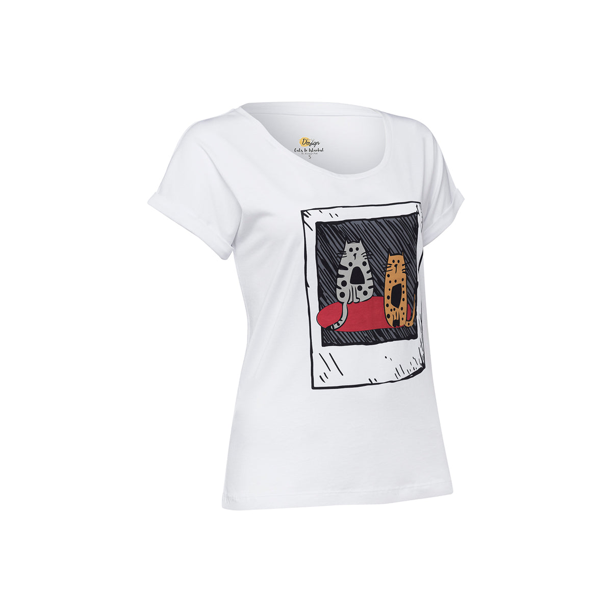 Biggdesign Kedi Fotoğraf T-Shirt