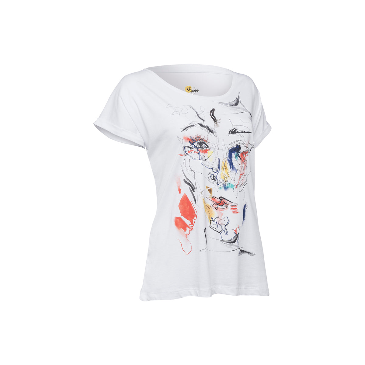 Biggdesign Red Face T-Shirt