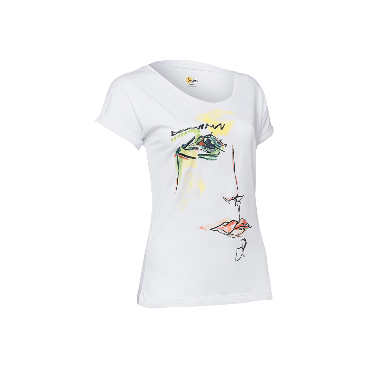Biggdesign Green Face T-Shirt
