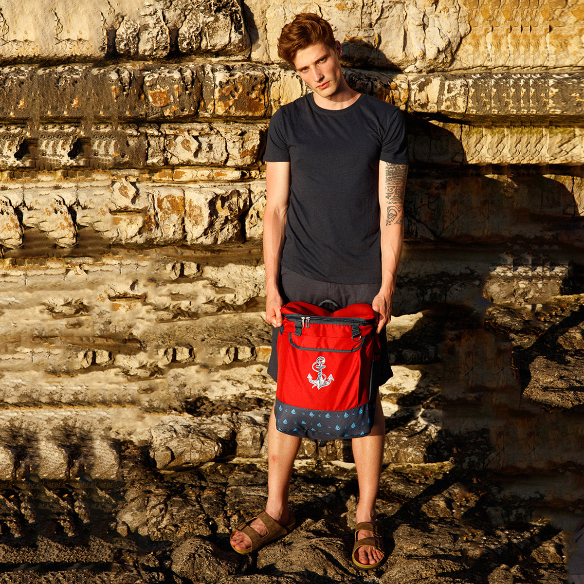 Anemoss Çapa Soğuk veya Sıcak Isı Yalıtımlı Sızdırmaz Termal Sırt Çantası 25L