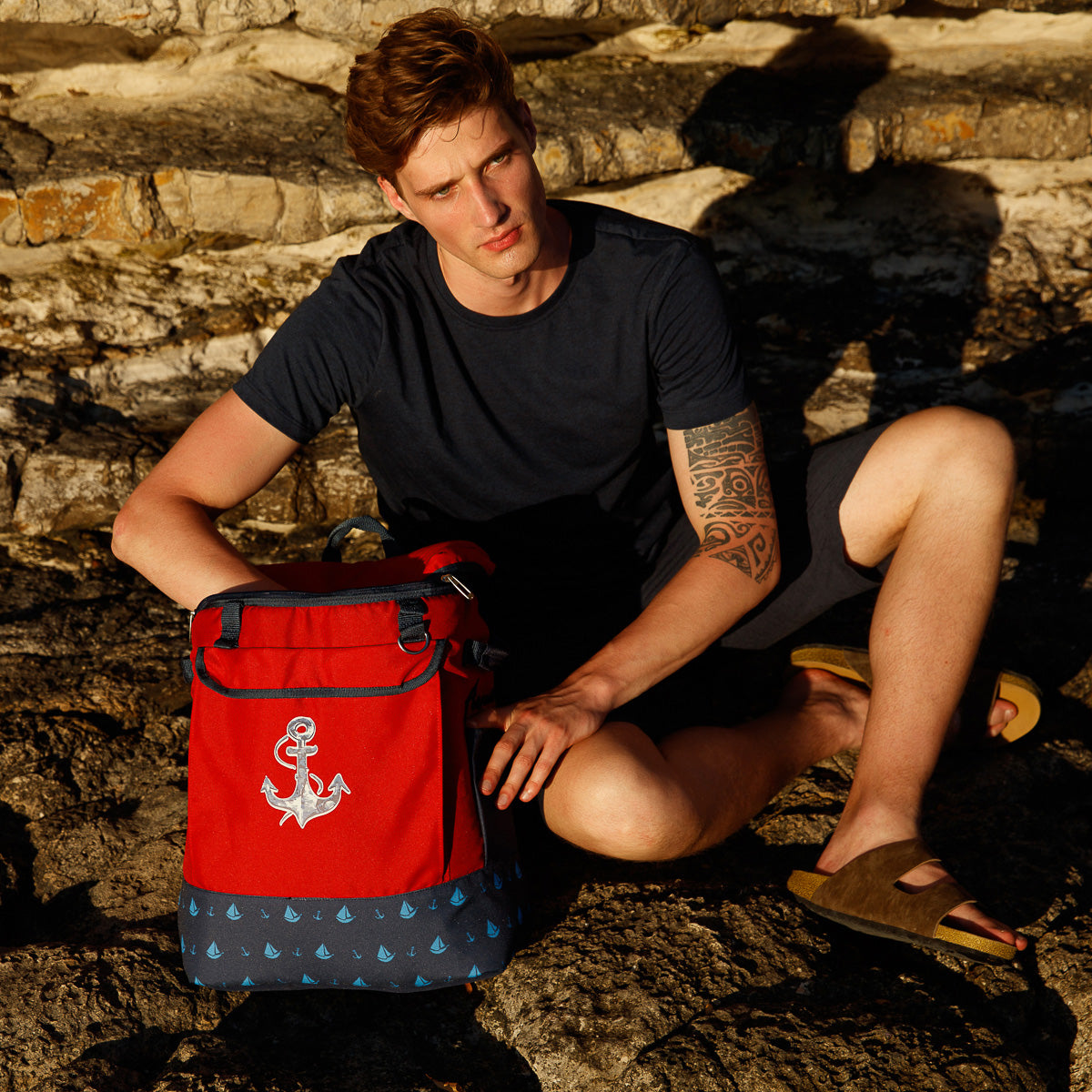 Anemoss Çapa Soğuk veya Sıcak Isı Yalıtımlı Sızdırmaz Termal Sırt Çantası 25L