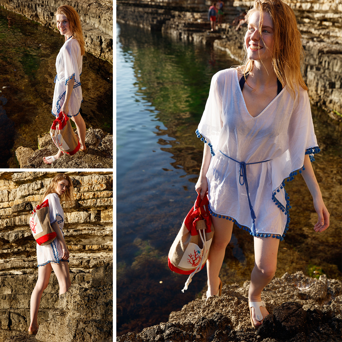 Anemoss Mercan Jüt Çanta