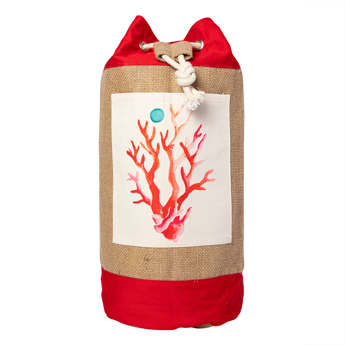 Anemoss Mercan Jüt Çanta