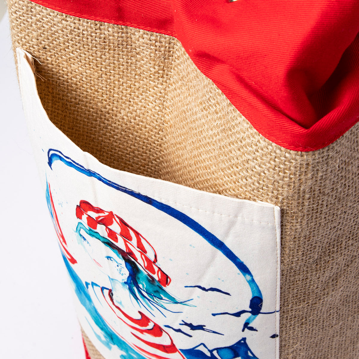 Anemoss Denizci Kız Jüt Çanta