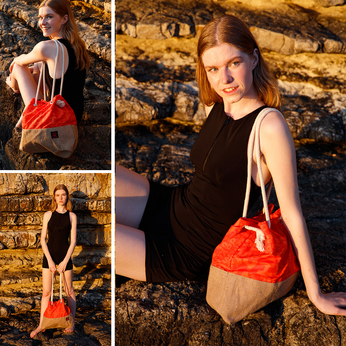 Biggdesign Moods Up Happy Jüt Çanta