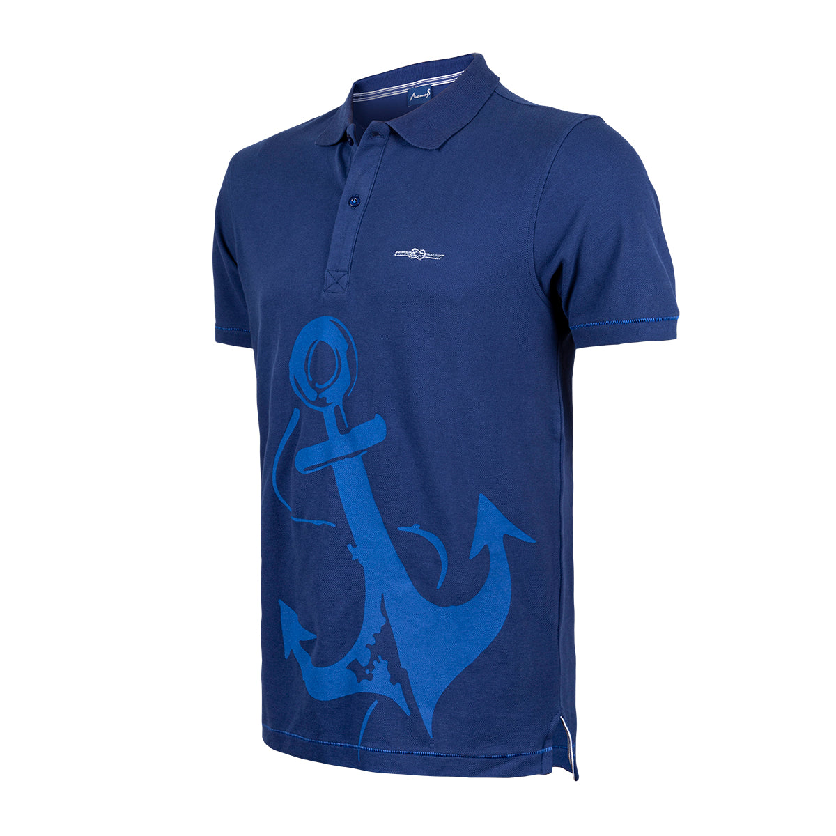 Anemoss Çapa Lacivert Erkek Polo Yaka T-Shirt