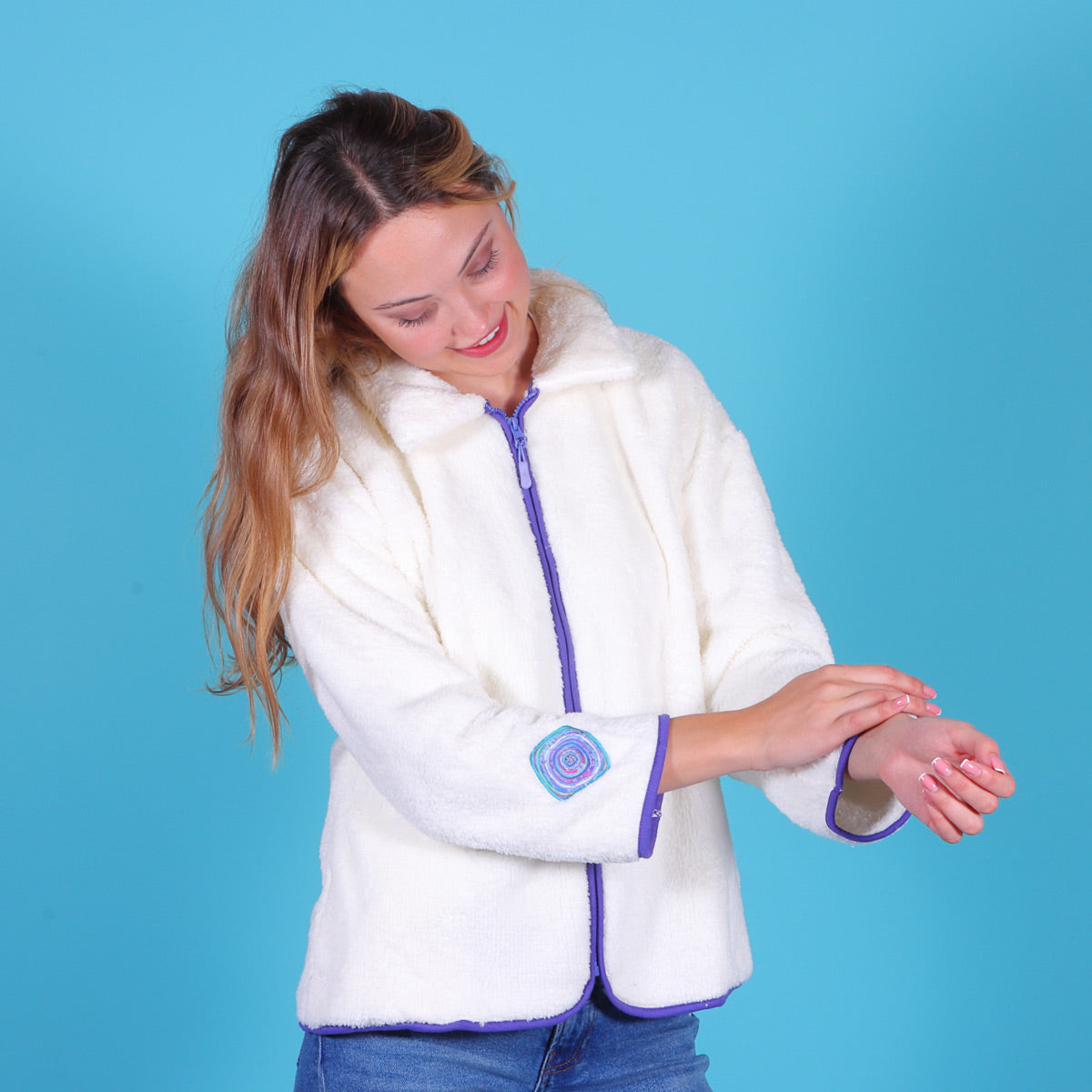 Biggdesign Nazar Kadın Polar Sweatshirt