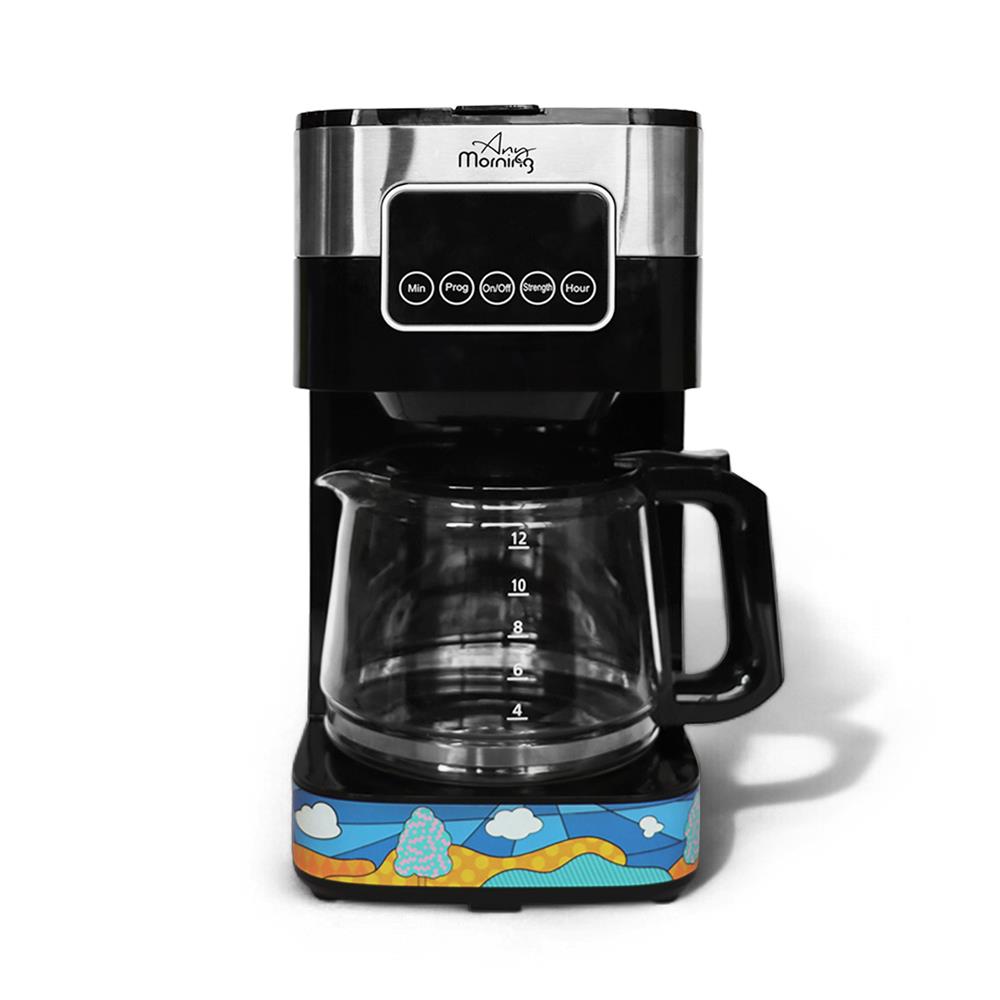 Any Morning SH21615S Ayarlanabilir Filtre Kahve Makinesi 900 W, 1.5 L, Dokunmatik LCD Ekranlı, Demleme Yoğunluk Ayarlı