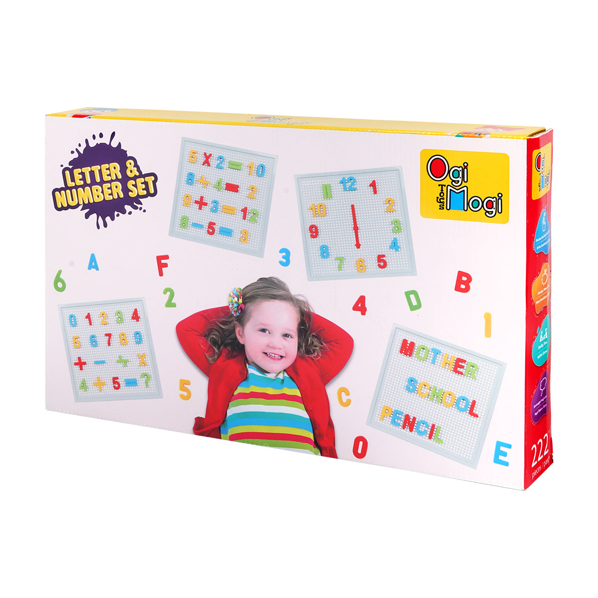Ogi Mogi Toys Harf Ve Rakam Seti 220 Parça