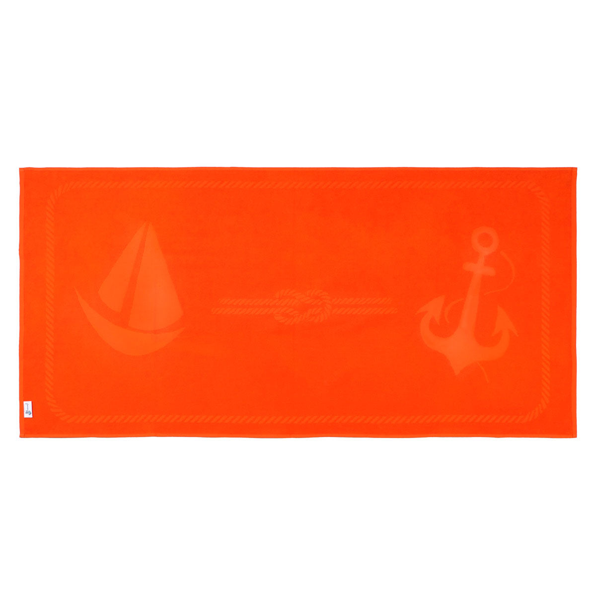 Anemoss Yelken Plaj Havlusu Turuncu 140x70 cm
