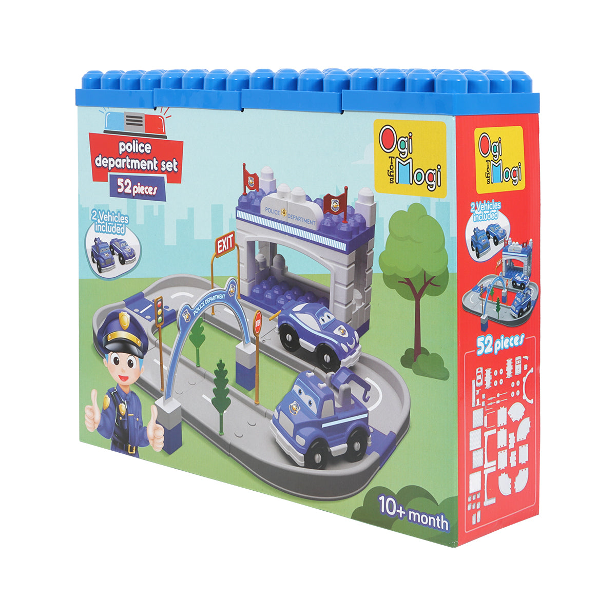 Ogi Mogi Toys Polis Seti 52 Parça