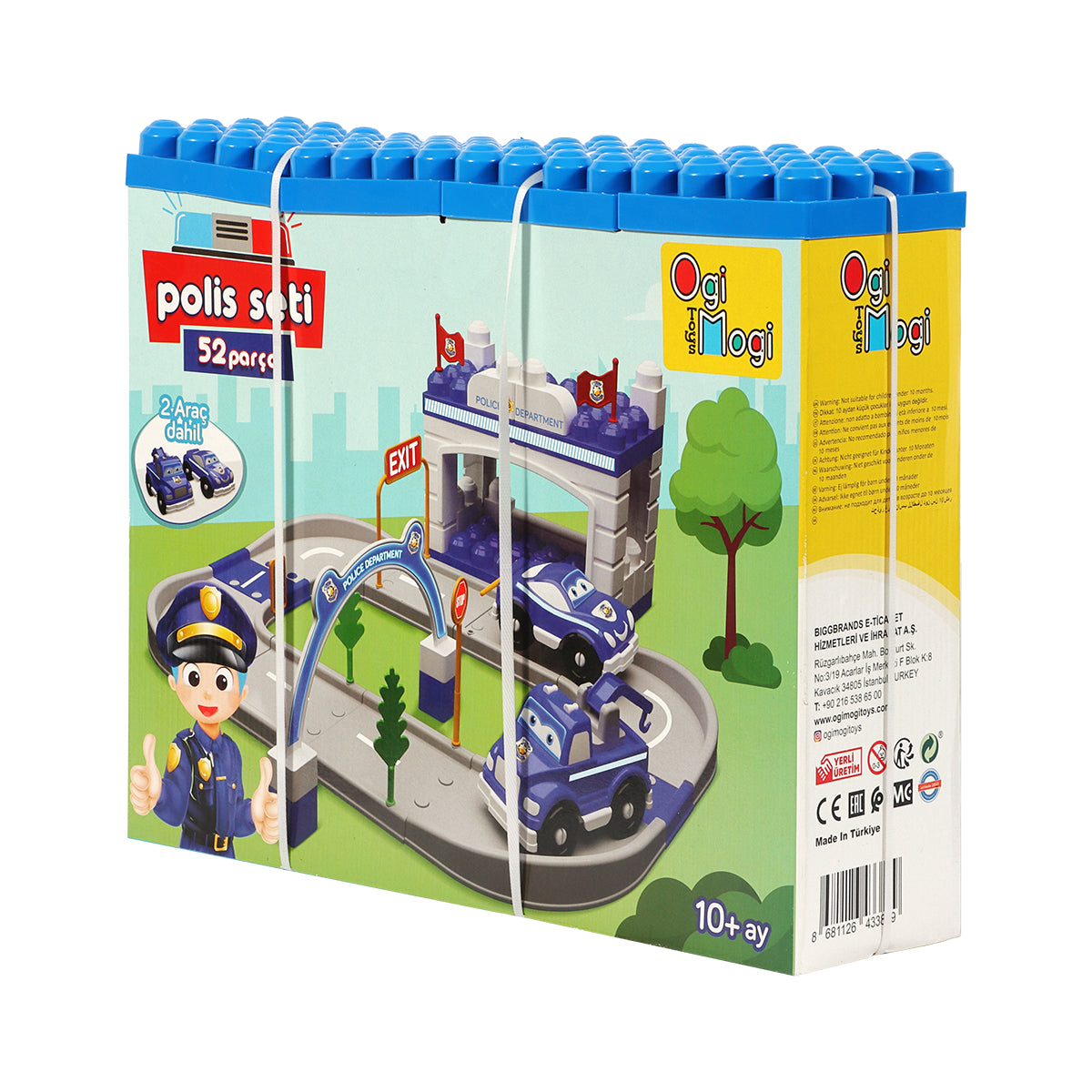 Ogi Mogi Toys Polis Seti 52 Parça